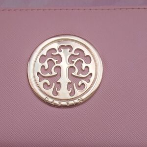 Dasein Pink Women's Wallet with Medallion